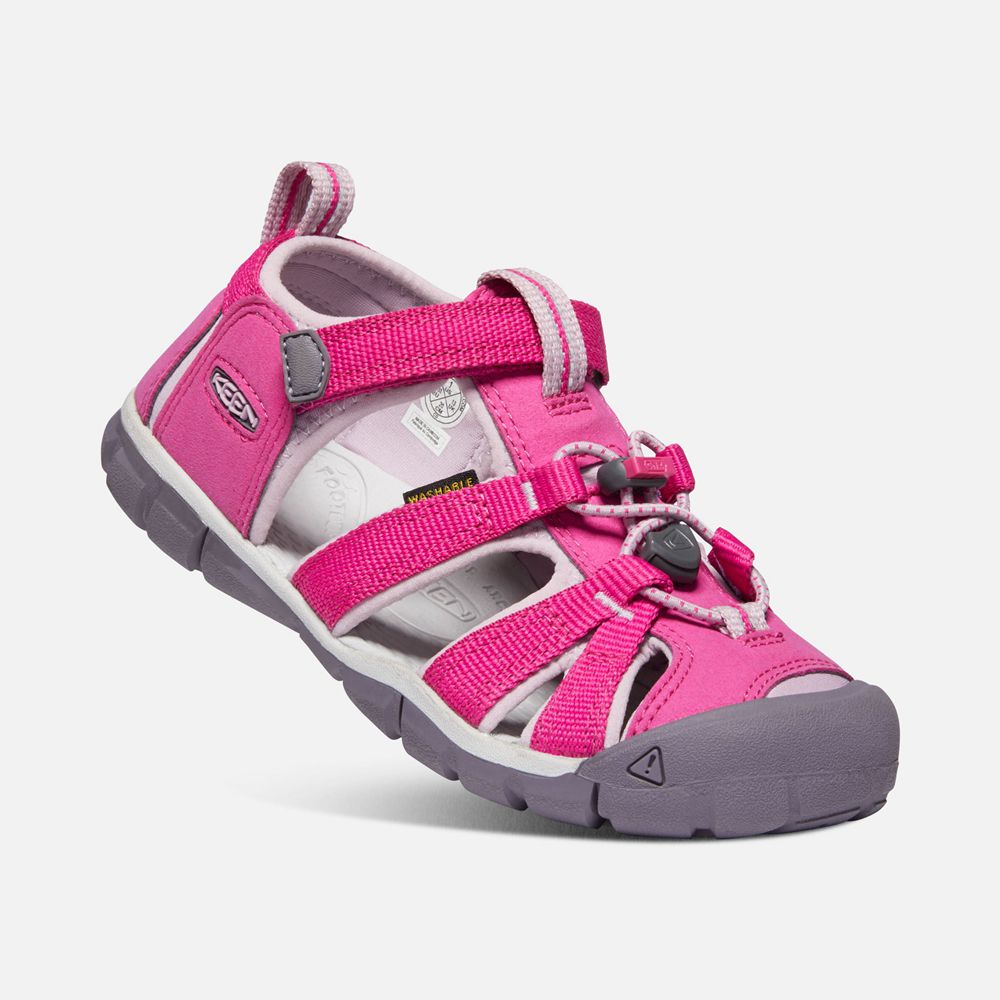 Sandales Keen Enfant Rose | Seacamp Ii Cnx | ICADJ-0417